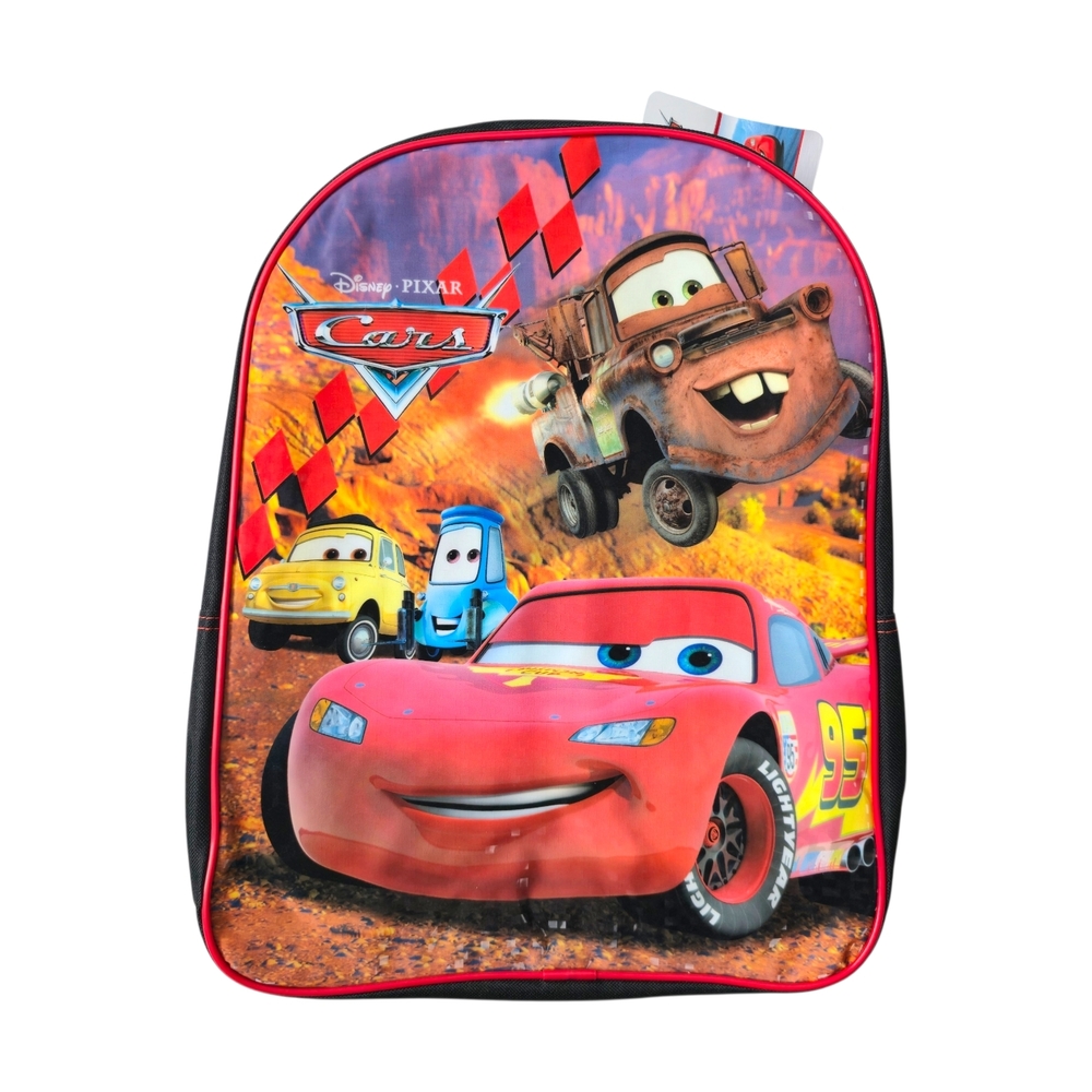 Disney Pixar Cars Lightning McQueen Backpack, School Backpack,  –Kids/Toddlers